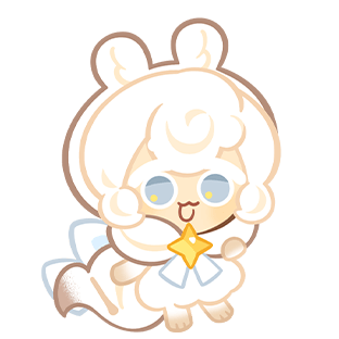Cream Ferret Cookie